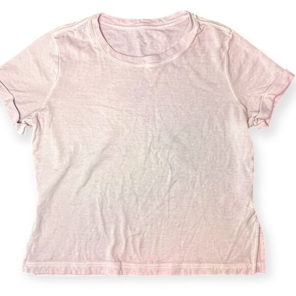 ATHLETA Women’s Light Pink Seasoft Short Sleeve Tee Size XS Style #868532 - Picture 1 of 6